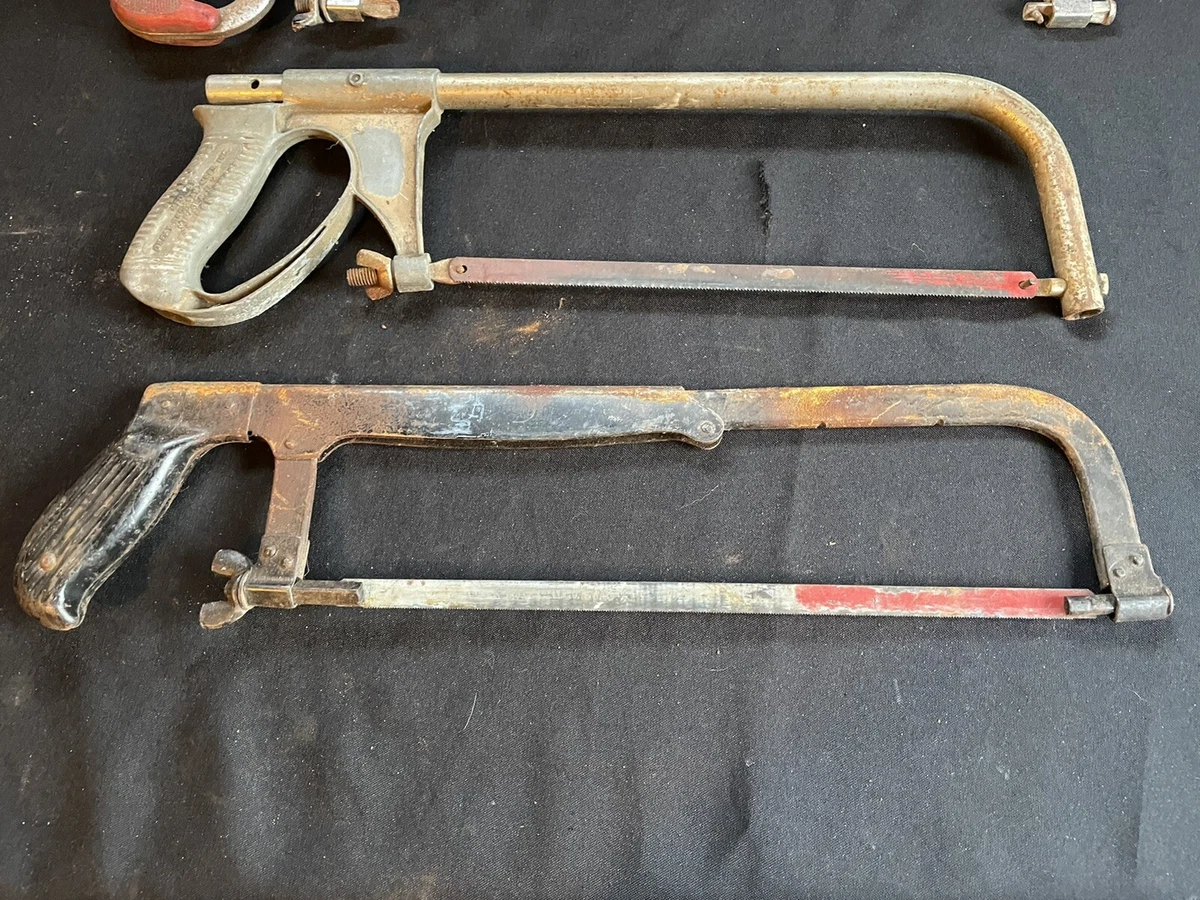 Vintage Proto 352 hack saw red handle lot great neck 325 frame