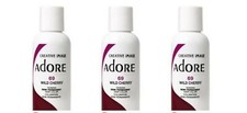BL Adore Semi-Permanent Haircolor 069 Wild Cherry 4 oz - THREE PACK