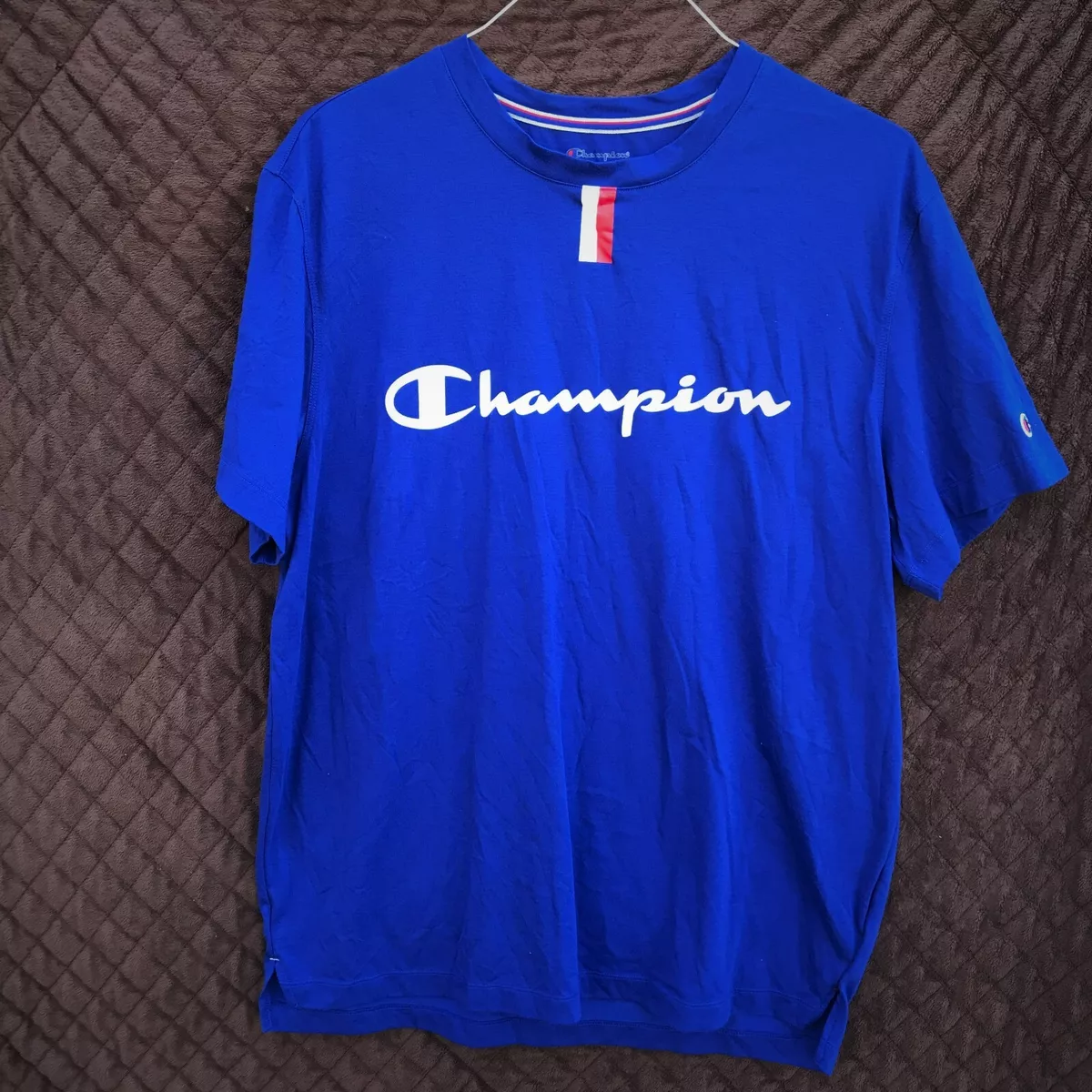 Champion top blue tee