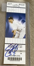 Eric Hosmer autographed First home run ticket
