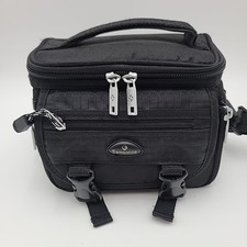 Samsonite Small Camera Bag DSLR Travel Case Padded Dividers Black