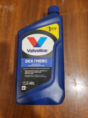 Valvoline DEX/MERC Automatic Transmission Fluid, 1 Quart Part no. 798153