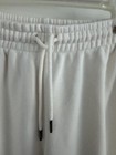Member's Mark L Women's Fleece Elastic Waist Drawstring Jogger Ivory EUC — photo 6