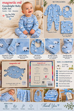 Magnetic Me Goodnight Baby Gift Set Baa Baa Baby Sheep 3-6M New Sealed