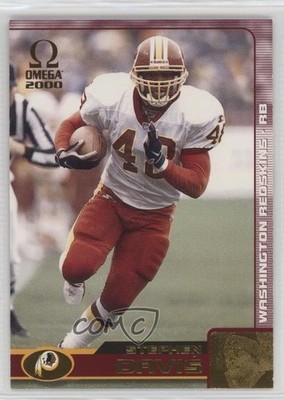 2000 Pacific Omega Gold 59/95 Stephen Davis #148 9ty