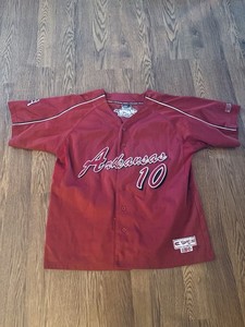 Arkansas Razorbacks #10 Jersey Colosseum Athletics, XL