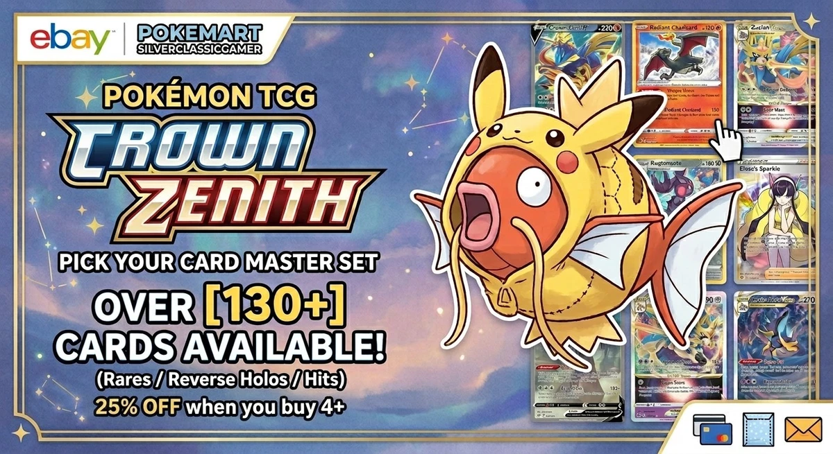 25+ Zacian 094/159 Crown Zenith for sale | Updated Oct 2026