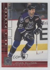 2001-02 ITG Be A Player Memorabilia Ruby 143/200 Jason Allison #314 1s8