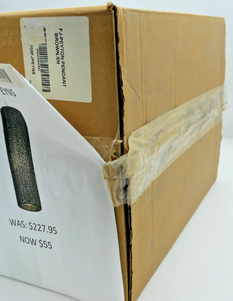 NIB Tech Lighting FJ-Peyton Pendant Brown (700FJPEYNZ) - Image 3 of 4