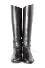 Stivali da equitazione in pelle da ufficiale di polizia (stivali ufficiali di polizia tedeschi) 43 EU/UK 9