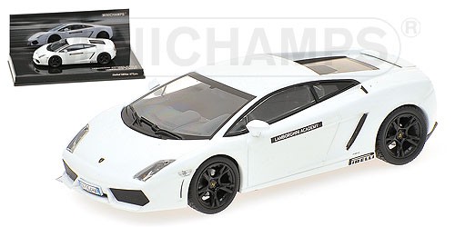 Minichamps 1:43 Lamborghini Gallardo LP560-4 2008 - White Museum Edition-image