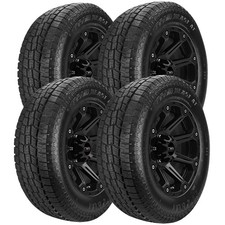Qty 4 25570r15 Lexani Terrain Beast At 108s Sl Black Wall Tires Qty 4 25570r15 Lexani Terrain Beast At 108s Sl Black Wall Tires