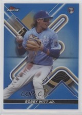 2022 Topps Finest Blue Refractor 45/150 Bobby Witt Jr #62 0x3l