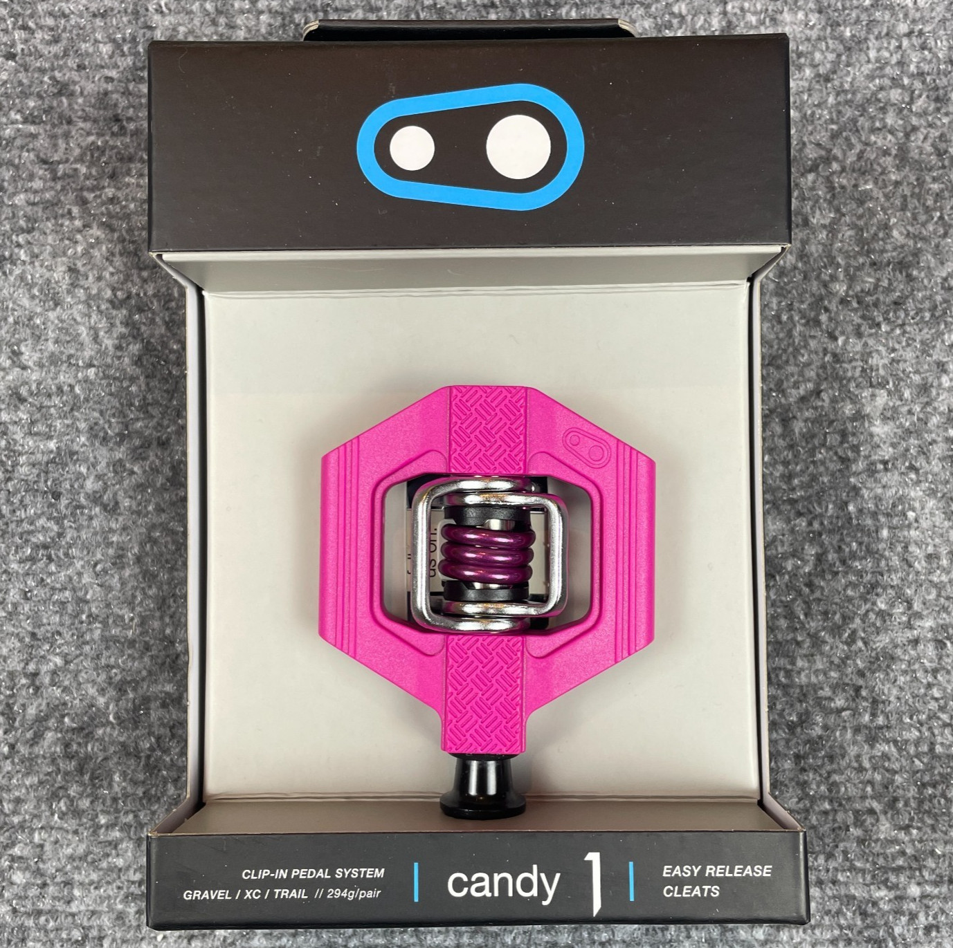 Crank Brothers Candy 1 clip-in pedali mountain bike rosa NUOVI MTB XC