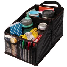 9-Compartment Car Seat Organizer with Cup Holders - For Front, Back, Passenge...