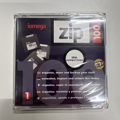 IOMEGA ZIP 100 Diskette Disk IBM compatible NEU