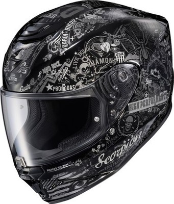 SCORPION EXO EXO R330 Shake 2 Full Face Helmet - Black