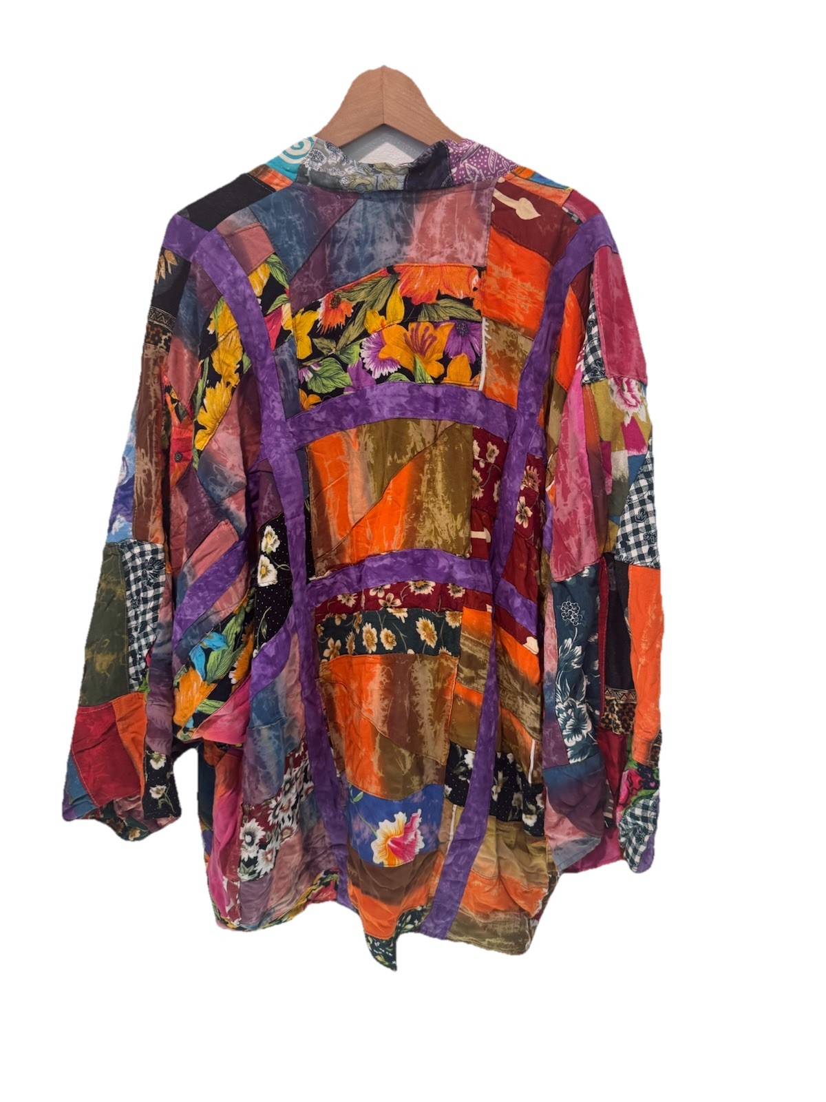 Nativewear Designs Patchwork Kimono Topper Jacket… - image 10
