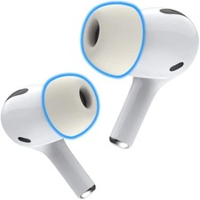 Foam Masters Memory Foam Ear Tips for AirPods Pro 1/2 Gen - Secure  Comfortable