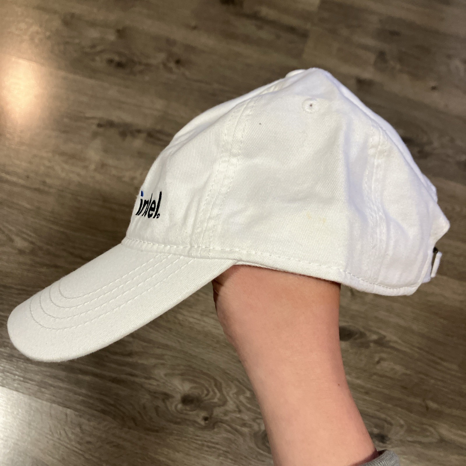 Vintage Intel Computer Tech Hat Adjustable Rare W… - image 2