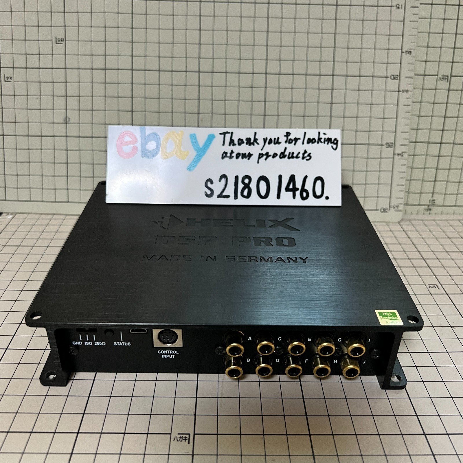 HELIX DSP PRO 10 Channel Car Audio Digital Signal Processor JDM Tested Excellent