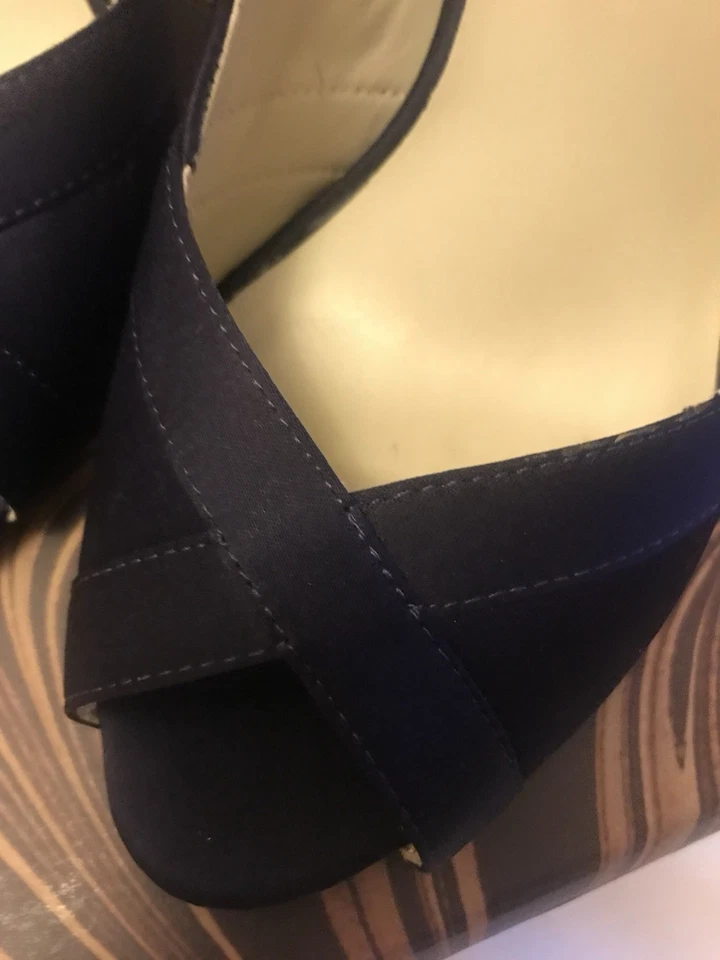 Ted Baker high Heeled Dark Purple Stiletto Shoes - Image 4 of 4