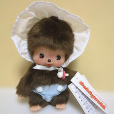 Sekiguchi Monchhichi Bebichhichi Boy Plush Doll S Size Stuffed Toy Japan Baby