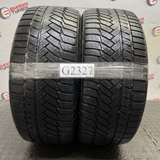 2x 235 35 R19 91W XL CONTINENTAL WinterContact Tread 5.0/4.9mm (G2327) Tested