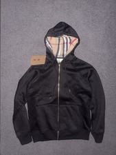 Burberry Herren Zipper Schwarz In Größe M Bzw. S