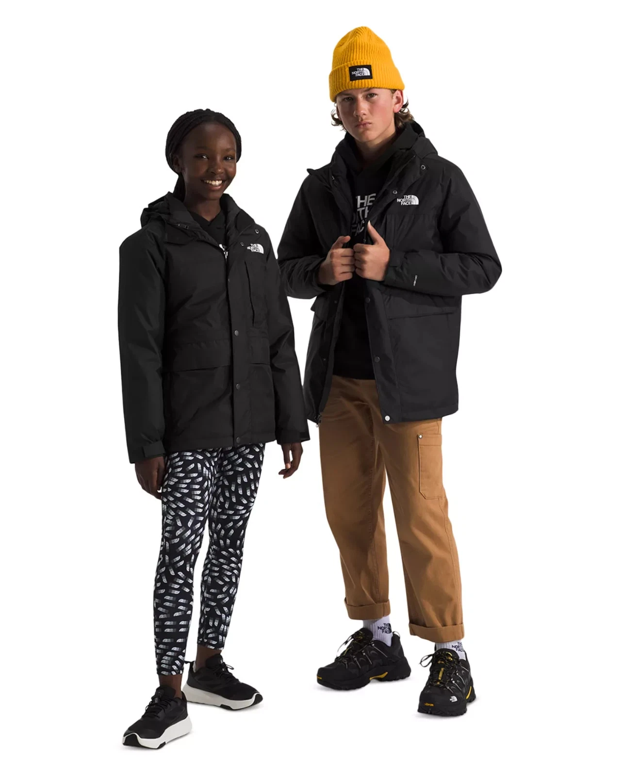The North Face Unisex Teen North Down Triclimate Coat Black Size Medium M 10