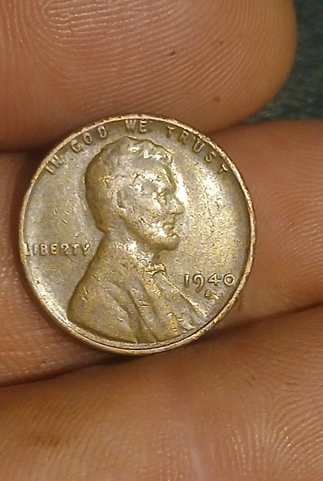 ¡¡Error raro!! Centavo Lincoln 1940 S sobre D... y L en la llanta... Foto 3 de 4