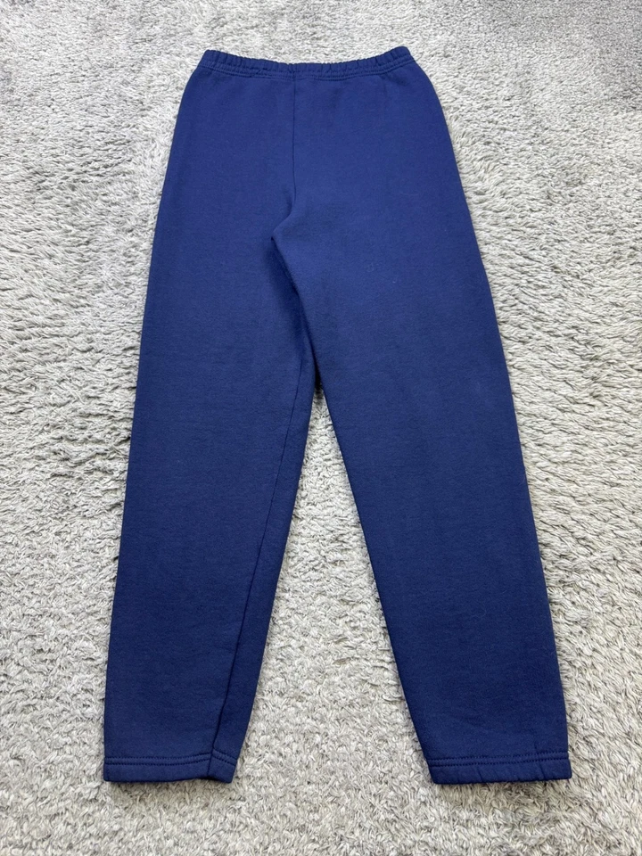 Pantalones deportivos de colección Fruit Of The Loop niña XL azul marino polar cónico jogger hechos en EE. UU. Foto 2 de 4