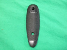 Original Remington Butt Plate Checkered Black Plastic