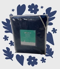 Pillowfort 60"x40" 6lbs Waterproof Removable Cover Weighted Blanket Blue