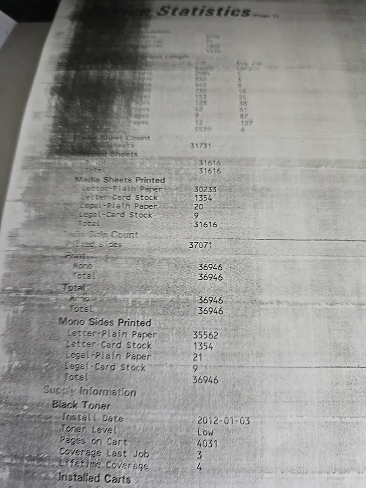 Lexmark E450DN - USED/WORKING CONDITION  PAGE CT: 36946 - Image 3 of 4