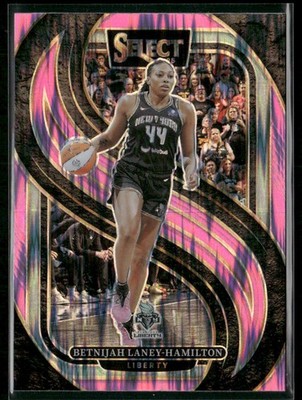 2025 Panini Select Betnijah Laney-Hamilton #115 Pink Flash Prizm Liberty BB1506