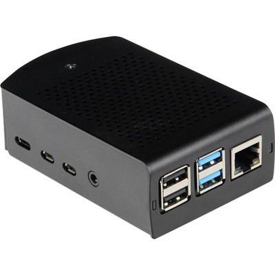 Joy-it rb-alucasep4+06 SBC-Gehäuse Passend für (Entwicklungskits): Raspberry Pi 