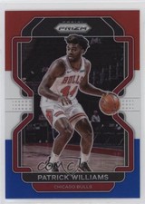 2021-22 Panini Prizm Red White & Blue Prizm Patrick Williams #6 zd7