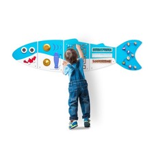   Shark Montessori Busy Board, Sensory Board, Educational Toys, Sensory Wall ...