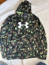 Under Armour Boy's Camo Hoodie Sweatshirt Size Large