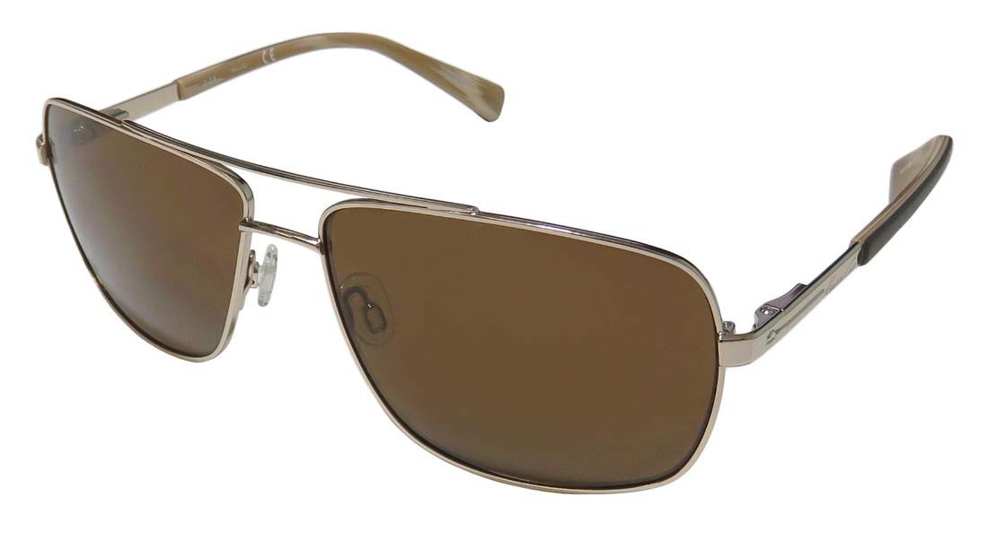 Kenneth Cole KC7189 32E Gold Aviator Rectangle Matte Black Polarized 60-14-140 17890₽