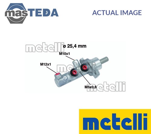 05-0570 BRAKE MASTER CYLINDER METELLI NEW OE REPLACEMENT - Picture 1 of 5