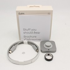 Oura Ring 4 Smart Ring Activity Tracker Size 10 In Black  JZ90-54144-10