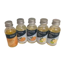 Lot Of 5 Grove Co. Glass Cleaner Concentrate Plant Based - Orange, Citron
