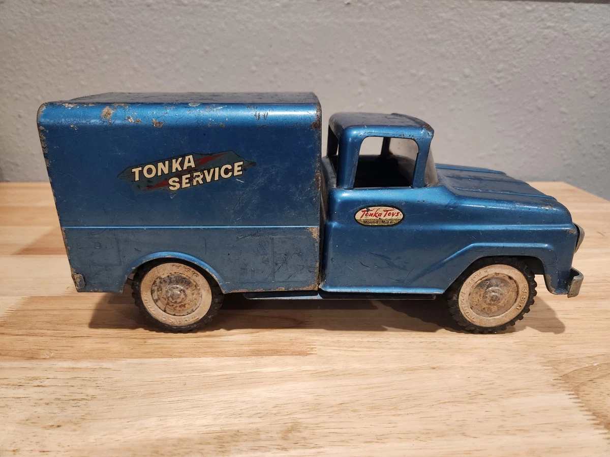 Tonka Blue 1960 Vehicle Year Vintage Manufacture Diecast Cars