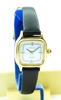 RARE VINTAGE RODIAL 5099 Swiss Quartz WATCH Harley 672 1990's -NEW OLD STOCK NOS