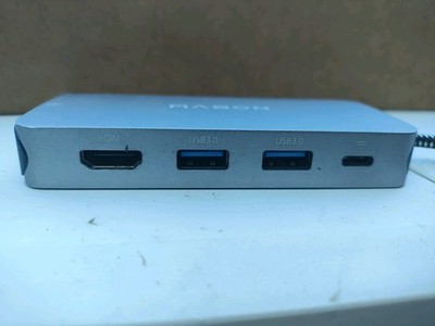 USB C Hub Docking Station Dual Monitor for Laptop Macbook Air/Pro M4 Mac, Multi