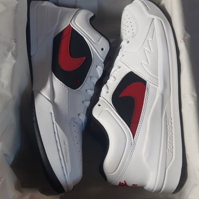 Nike Jordan Stadium 90 GS White Red-Black DX4399-116 Größe UK 5,5