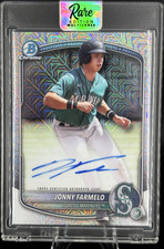 2025 Topps Bowman Chrome Jonny Farmelo #BMA-JFA Autograph Mojo Mariners