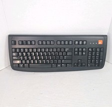 Logitech Deluxe 250 Wired PS/2 Keyboard Y-SAF76 820-000935 Black Tested Works
